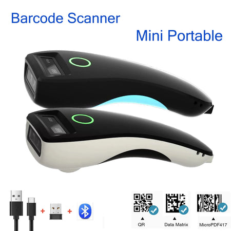 2D Barcode Scanner &ndash; Ultra Portable Mini Pocket Reader