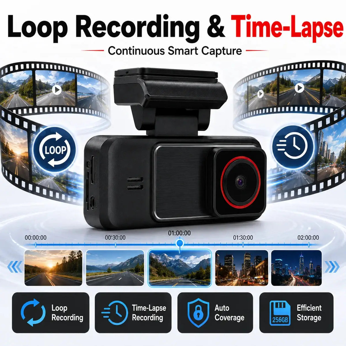 Dual 4K+2K Dash Cam With Starvis 2 Night Vision And Oled Display by InterCyprus Trading Ltd