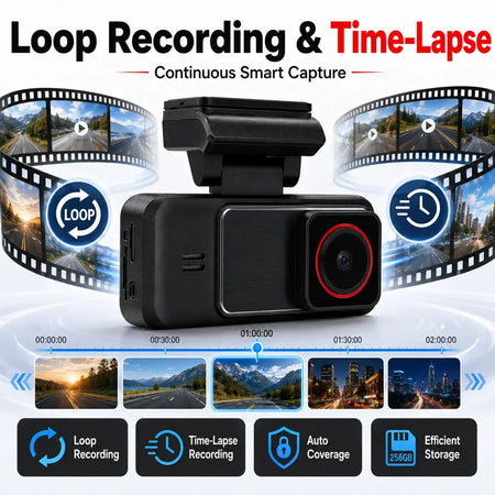 Dual 4K+2K Dash Cam With Starvis 2 Night Vision And Oled Display by InterCyprus Trading Ltd