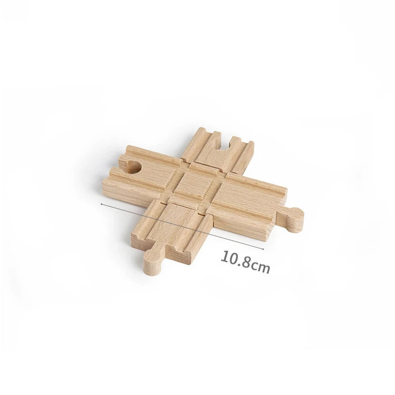 Wooden Train Track Toys &ndash; Perfect Fit for Thomas Train Sets