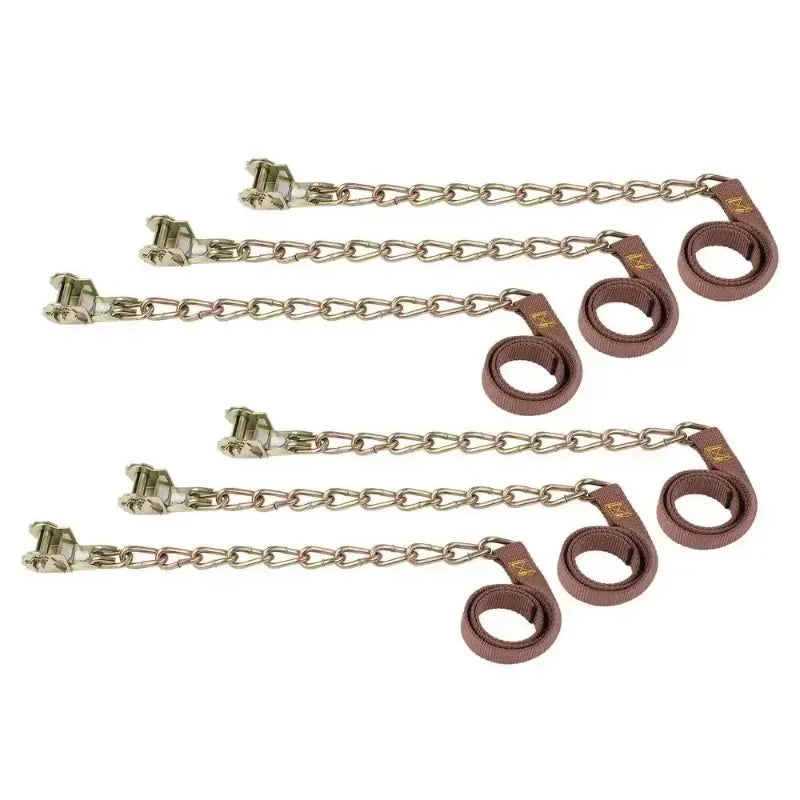 Car Winter Snow Chain &ndash; Anti Slip Wear Resistant Quick Fit 6Pcs