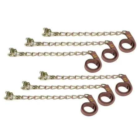 Car Winter Snow Chain &ndash; Anti Slip Wear Resistant Quick Fit 6Pcs