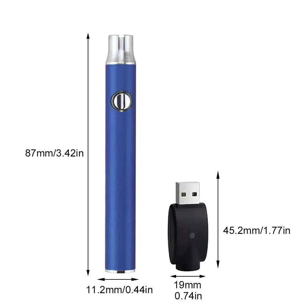 Cordless USB Soldering Pen 5V 8W Rechargeable Temp Control 350 mAH blue