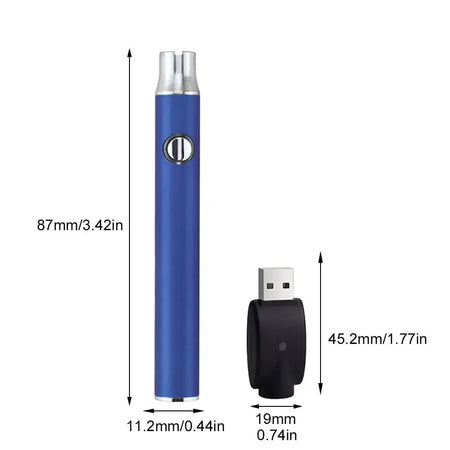 Cordless USB Soldering Pen 5V 8W Rechargeable Temp Control 350 mAH blue