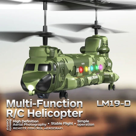 LM19-D HD Camera RC Helicopter &ndash; Fall Resistant Durability