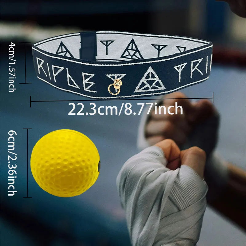Balle de vitesse de boxe pour l'entraînement main-œil et la condition physique à domicile.