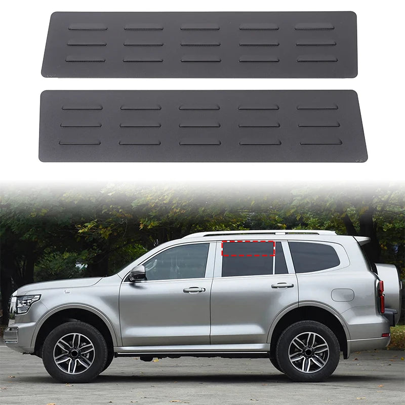 2 шт. алюминиевых черных задних вентиляционных жалюзи Great Wall Tank