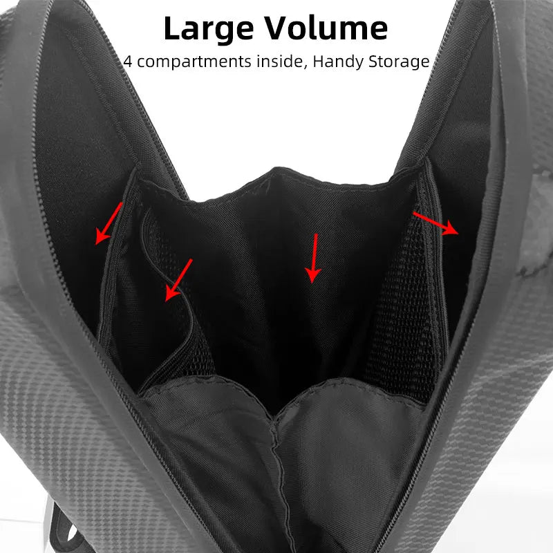 Deemount 3L 5L Bicycle Handlebar Bag &ndash; Rainproof Storage Solution