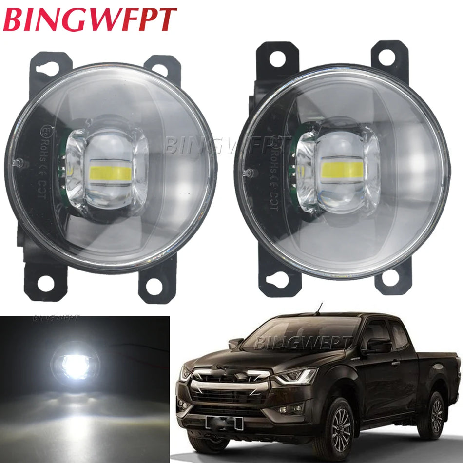 LED miglas gaismas 2 iepakojumā Isuzu D-Max kabīnei 2020-2022 DRL lampas
