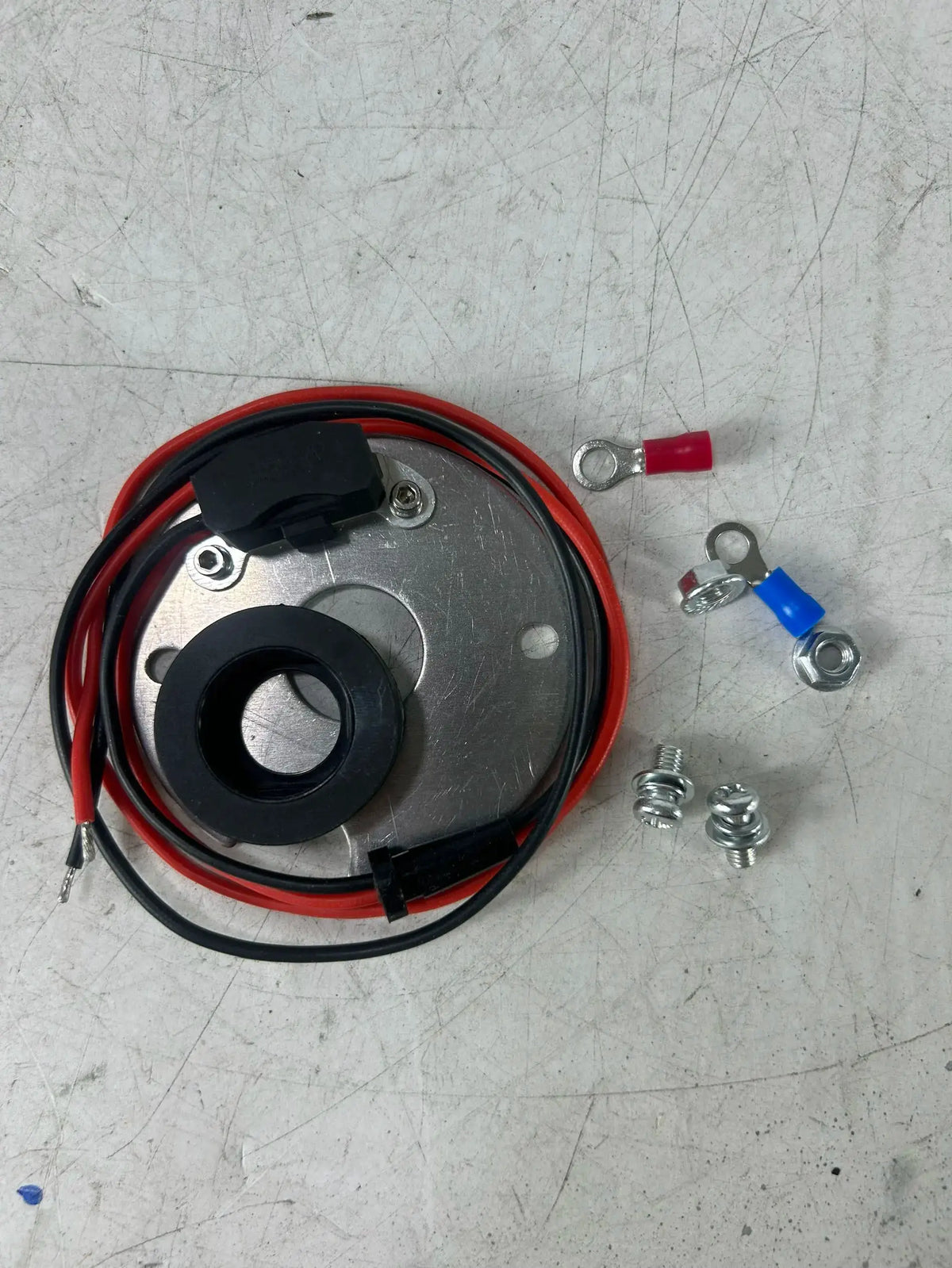 SherryBerg Eletrical Kit Module 4 Cylinder Ignitor Kit For Jeep 134 F Willy's mb WW2 CJ all Autolite 1945 1946 1947 - 1972 24V by InterCyprus Trading Ltd