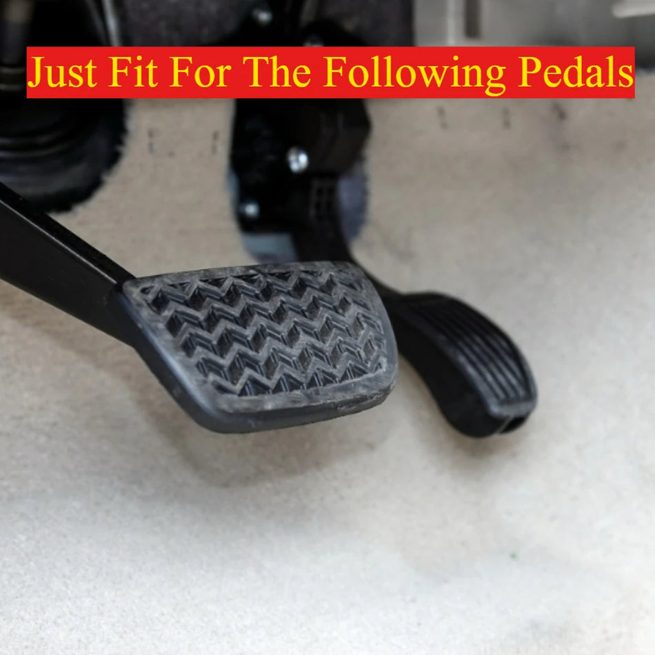 Капаци за педали за Toyota Land Cruiser 200 LC200 и Lexus LX570 Неръждаема стомана и гума