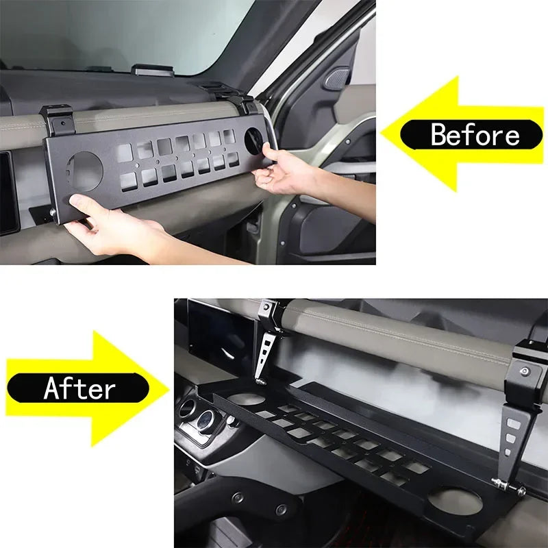 Zložljiv nosilec za shranjevanje Land Rover Defender 90 110 130