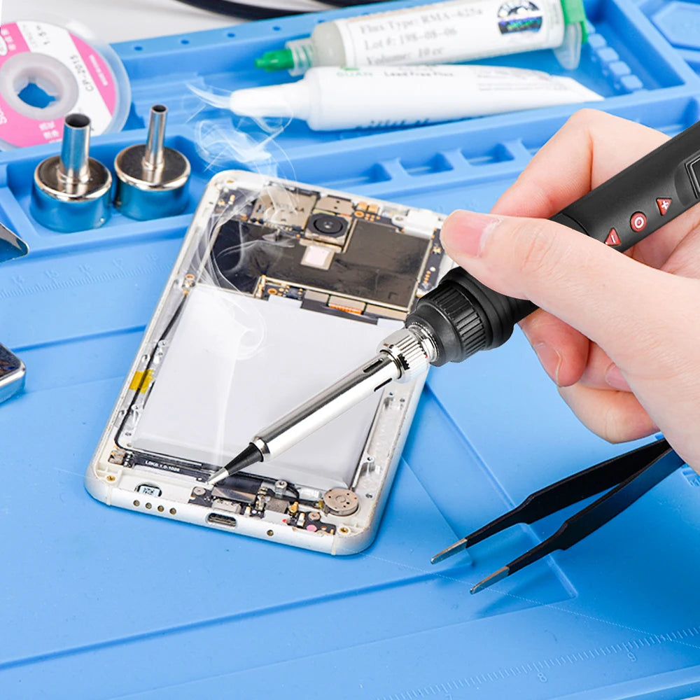 JCD 908U Soldering Iron Kit 80W LCD &ndash; Adjustable Temperature