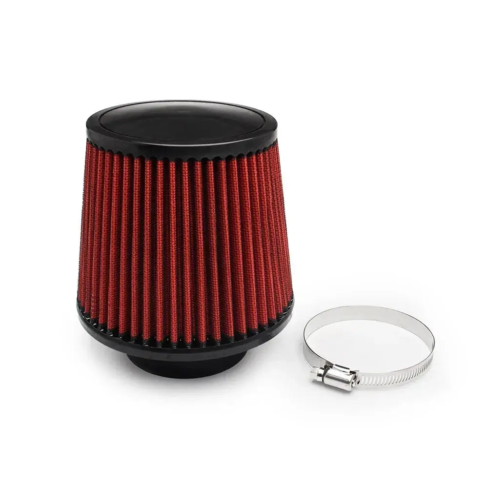 3" Cold Air Intake Pipe Kit & 76mm Air Filter, Car Cold Air Intake Turbo Filter Aluminum Air Filter Induction Flow Hose Pipe Kit by InterCyprus Trading Ltd