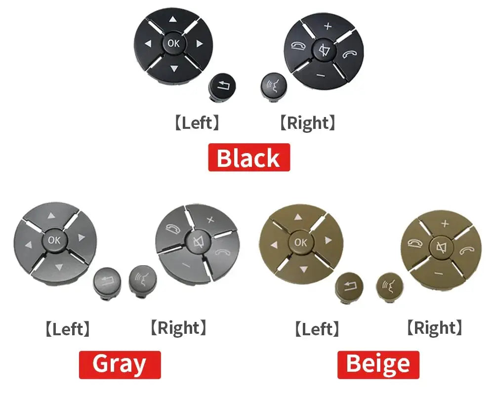 Car Multi-function Steering Wheel Control Switch Push Button Keys For Mercedes Benz W221 W216 S CL Class S300 S350 S400 S600 by InterCyprus Trading Ltd