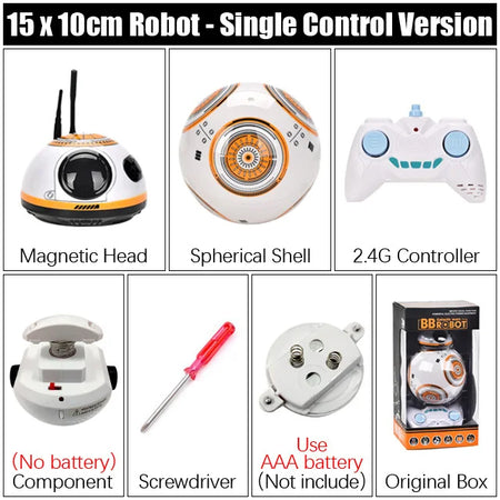 RC Robot with Gesture Control &amp; Sound Effects - Remote Controlled Toy With original box 3