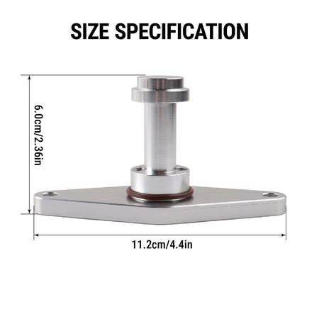 Aluminum Valve Plate for OPEL Astra G Vectra B Zafira A 2.0 2.2 Di by InterCyprus Trading Ltd