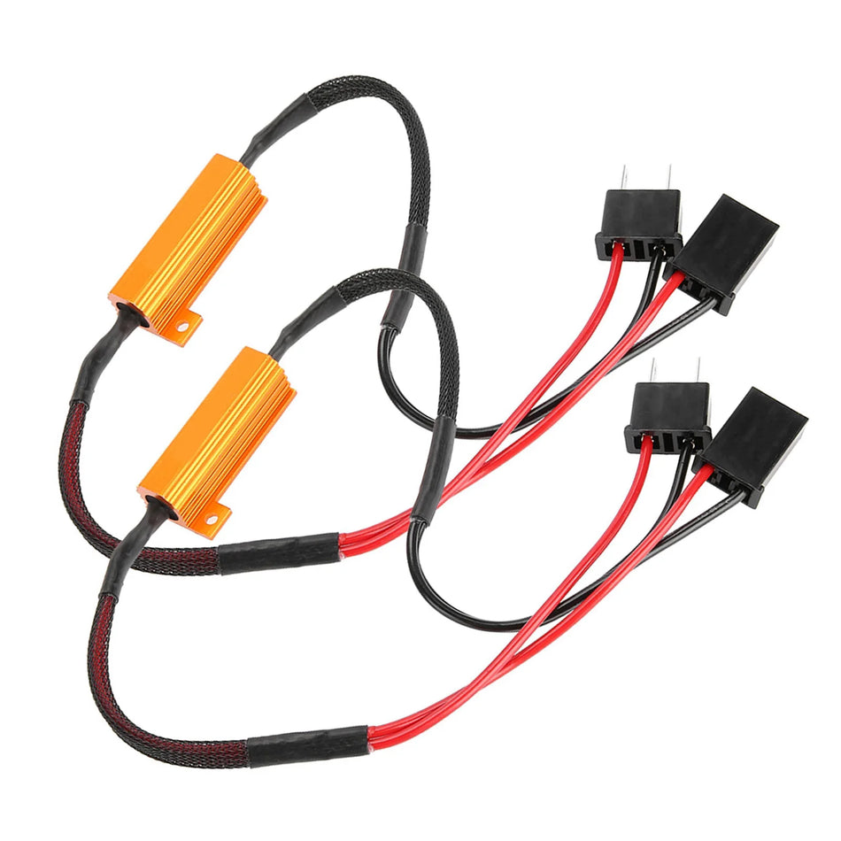 EBTOOLS H7 Автомобильный LED Декодер с Анти Гипер-Мигающим Светом, Без Ошибок, 8 Ом Нагрузка