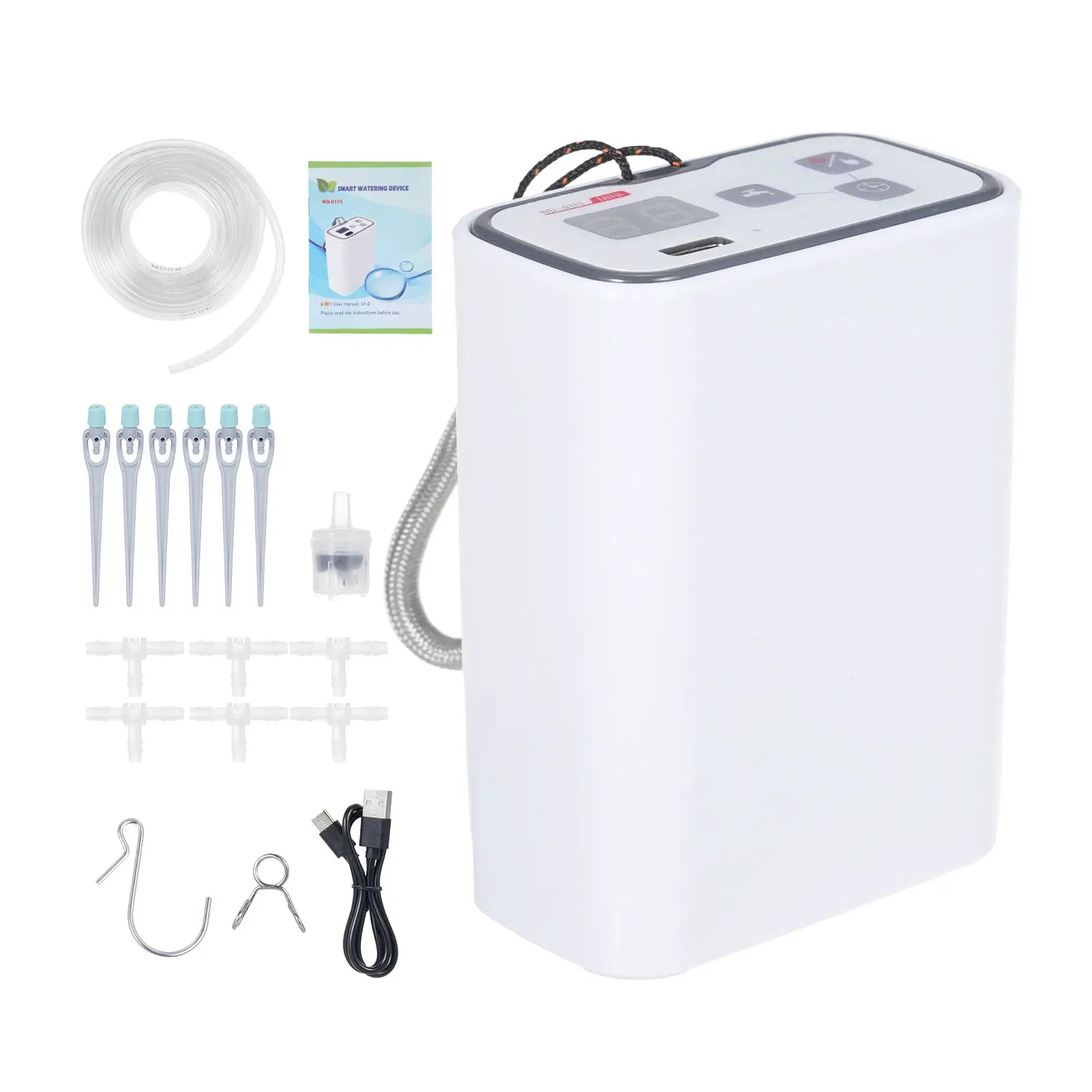Automatic Watering Device Built-in Water Pump 100 Timed Combinations 3 ...