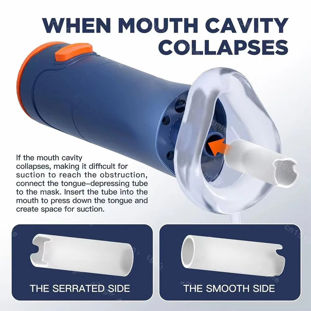 Choice Heimlich Rescue Device &ndash; Instant 33KPa Suction