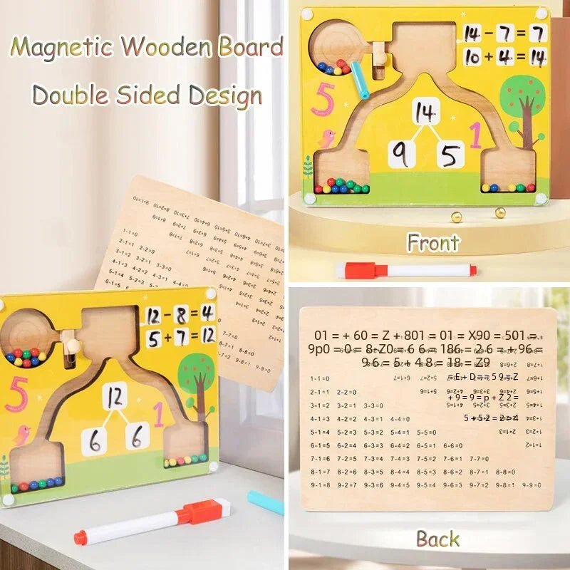 Magnetic Arithmetic Math Games Toy &ndash; Color Cognition