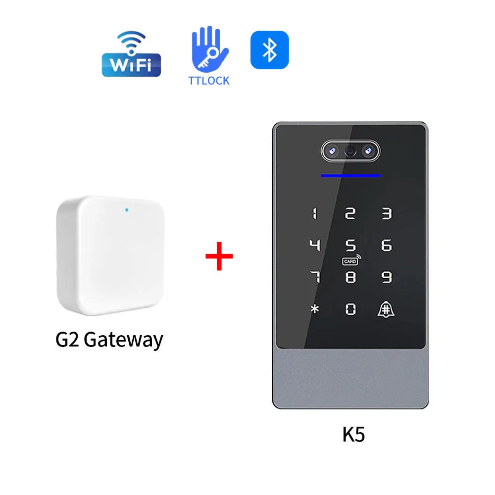 TTLOCK K5F &ndash; Facial and Fingerprint Attendance System K5 and G2-WIFI