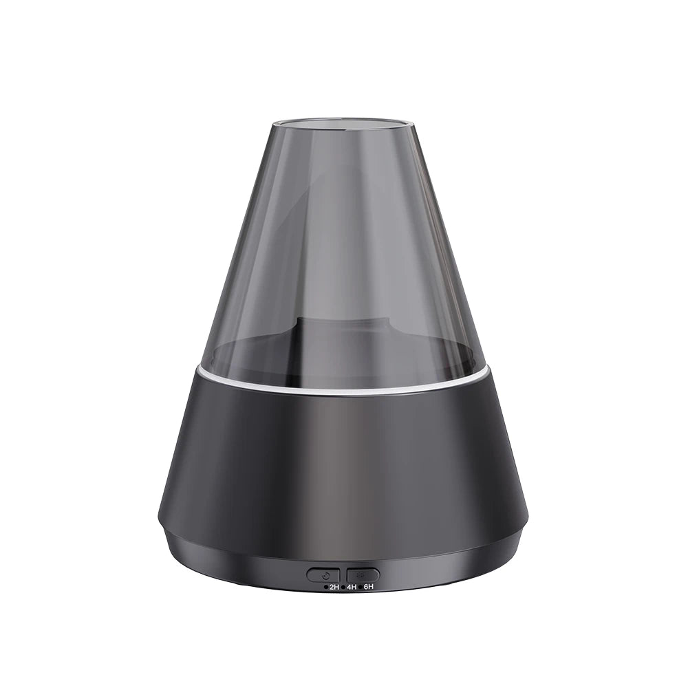Aroma Air Humidifier Flame Essential Diffuser 120ML &ndash; Mini black