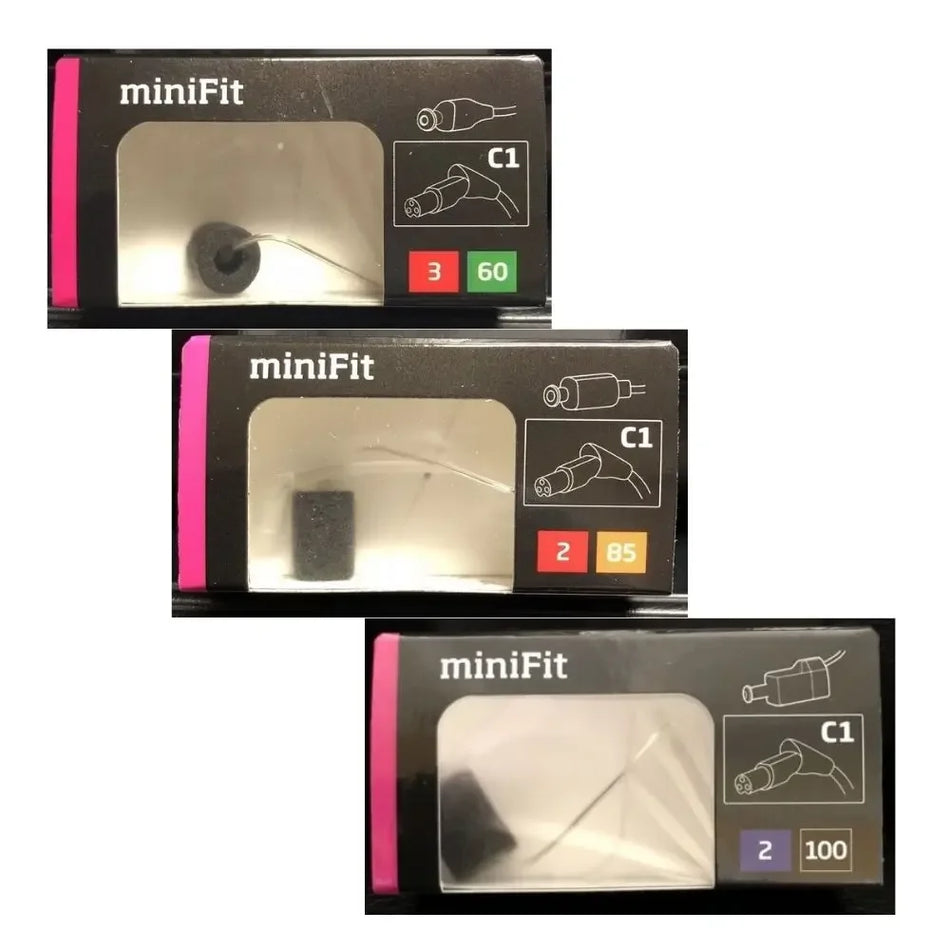 Receptor pentru aparat auditiv Oticon miniFit pentru Alta, Nera, Ria și OPN RITE cu lungimi și niveluri de putere multiple