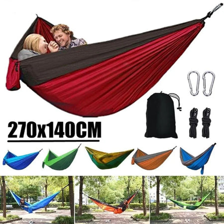 HM-001 &ndash; Portable Durable Hammock With Parachute Fabric