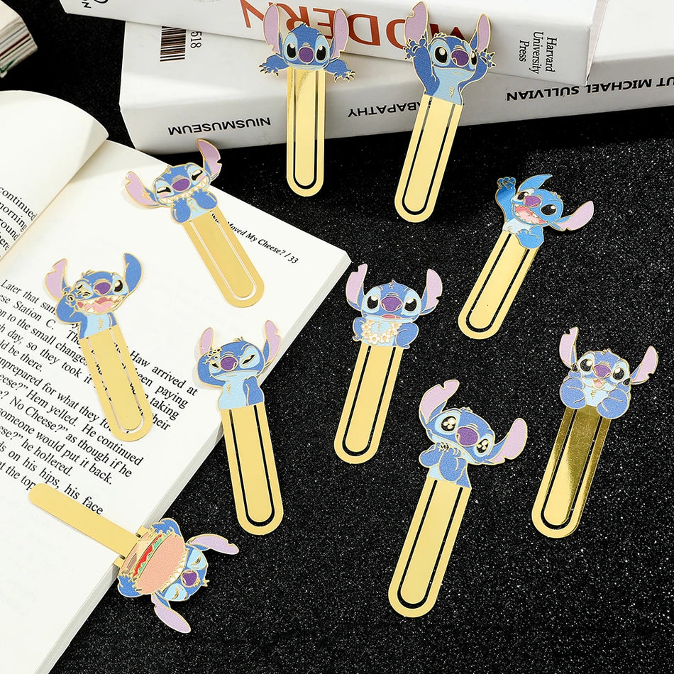 Cute Stitch Metal Bookmarks for Book Lovers - Cyprus