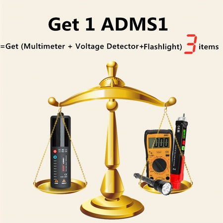 BSIDE ADMS1 &ndash; Auto Voltage Detection Digital Multimeter