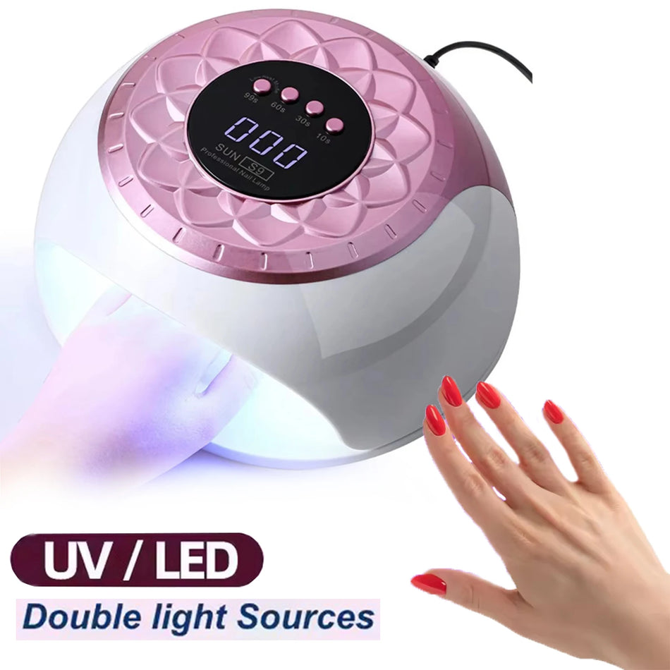 S9 268W UV LED Nail Drying Lamp &ndash; Fast Gel Nail Curing
