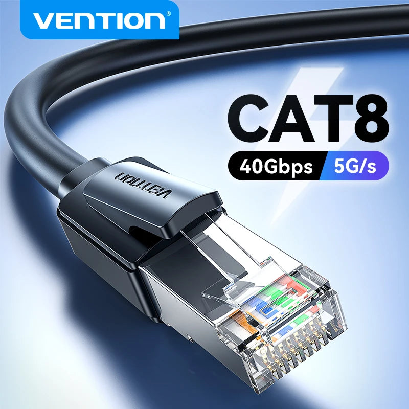 Vention CAT8 Ethernet Cable 40Gbps