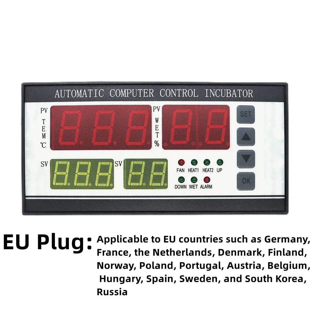 XM-18 Smart Digital Egg Incubator Controller &ndash; All-In-One EU Plug