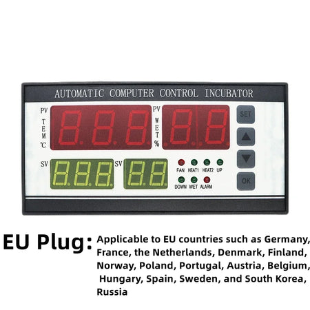 XM-18 Smart Digital Egg Incubator Controller &ndash; All-In-One EU Plug