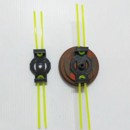 Simple Straw Rope Mower Head &ndash; Wear-Resistant Outdoor Garden Accessory