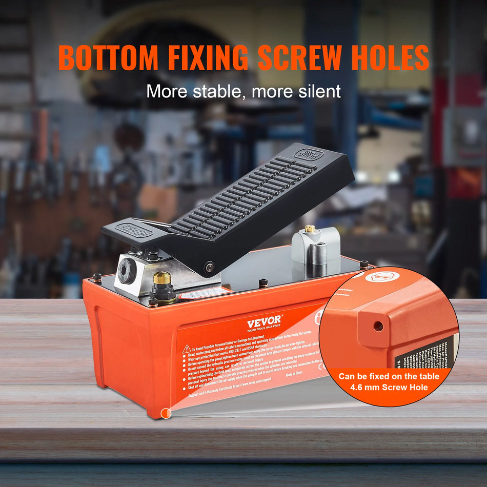 10000 PSI Zračno hidravlično črpalko s pedalom