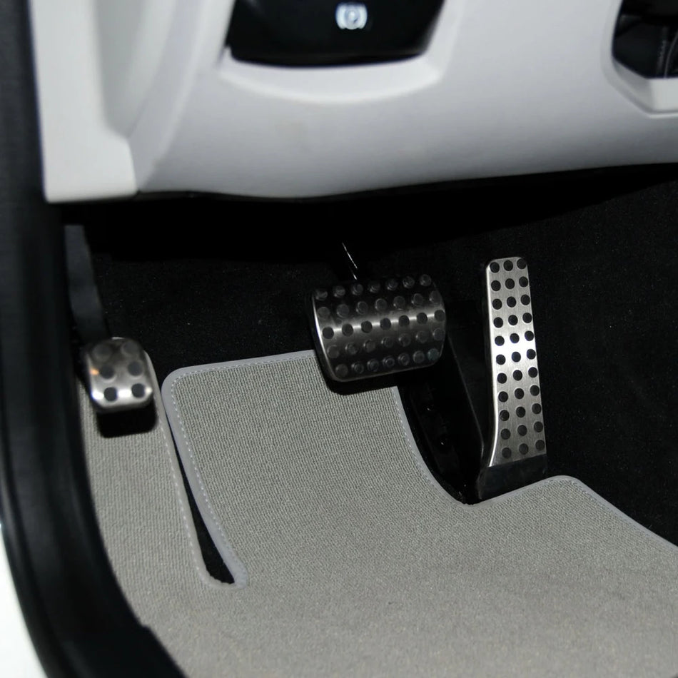 Coperture Pedali in Acciaio Inossidabile per Gas e Freno per Mercedes-Benz Classe C, E, S