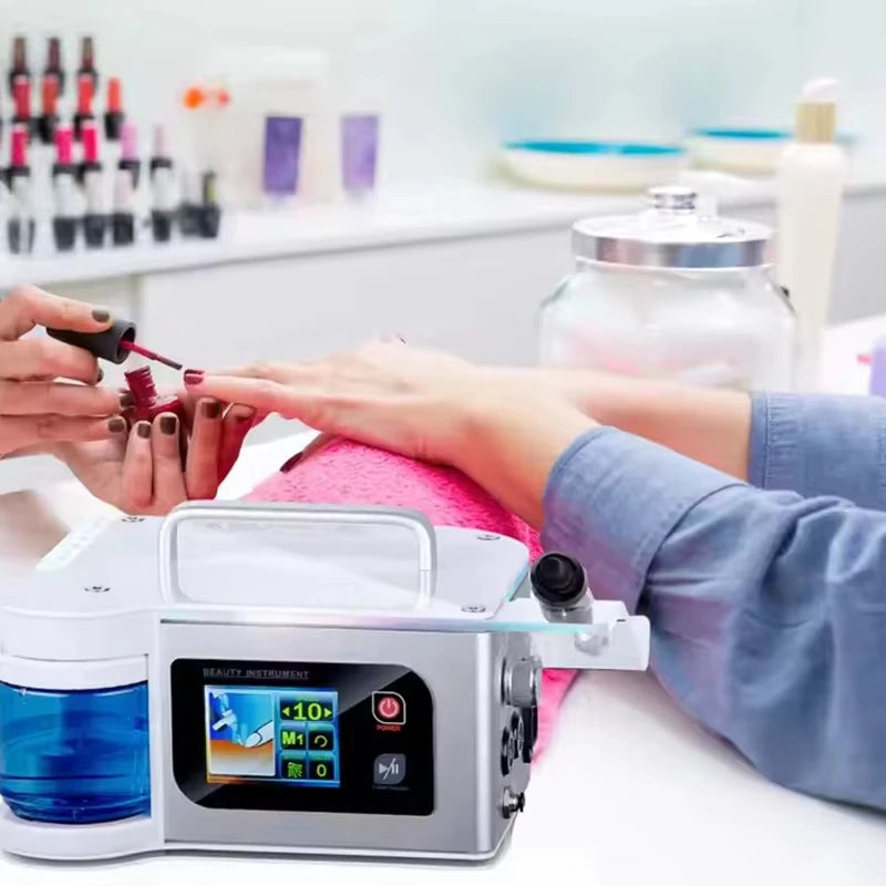 Didelio greičio podiatrijos gręžtuvas vandens purškimas pedikiūras 40000 RPM