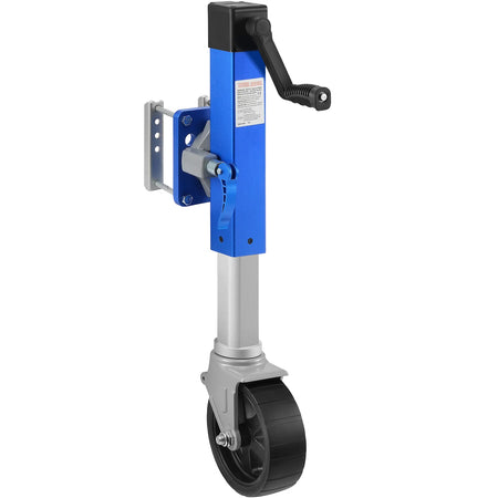 SucceBuy 10in Trailer Jack Sidewind &ndash; 1600lb Load Capacity