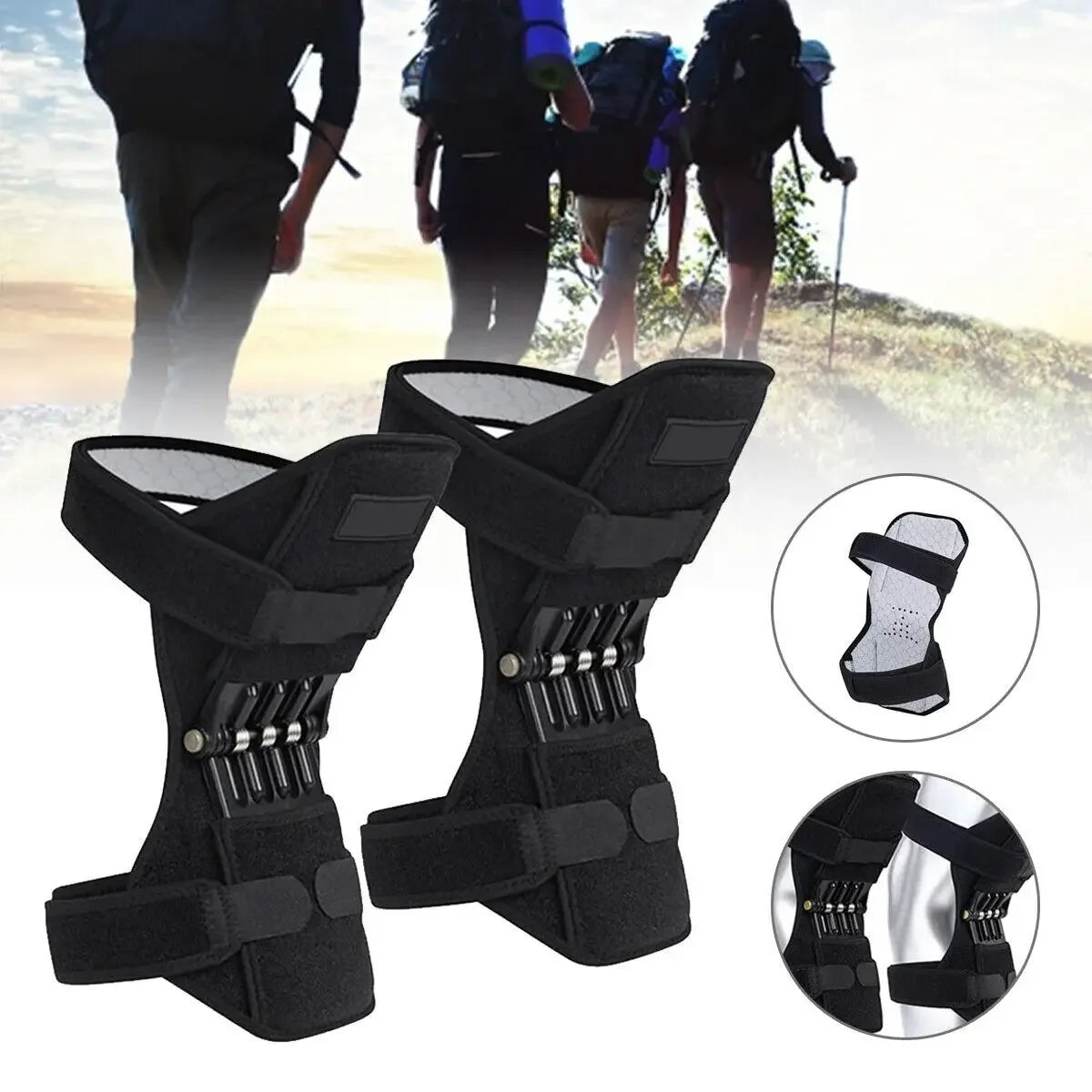 Sport Joint Patella Power Lift Knee Braces &ndash; Breathable Aid
