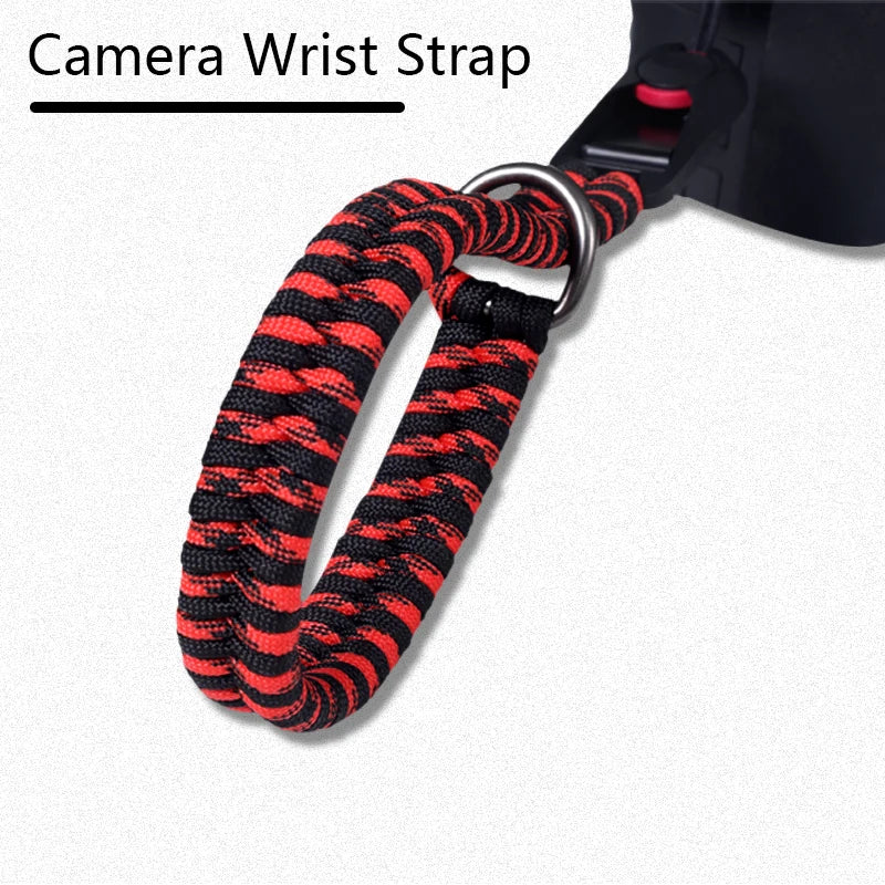 Hand Braided Camera Wrist Strap | Adjustable Quick Release for Nikon, Fuji, Sony, Canon, Olympus
