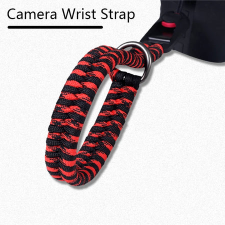 Hand Braided Camera Wrist Strap | Adjustable Quick Release for Nikon, Fuji, Sony, Canon, Olympus