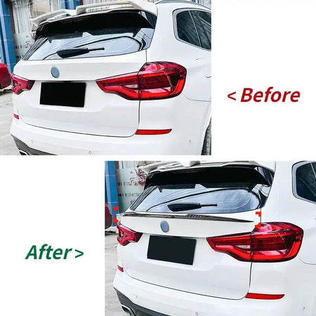 iX3 G01 Rear Spoiler Trim Roof Wing For BMW X3 2018 2023
