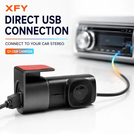 Dash Cam 1080P For Car With WiFi and Enhanced Night Vision Compact by InterCyprus Trading Ltd