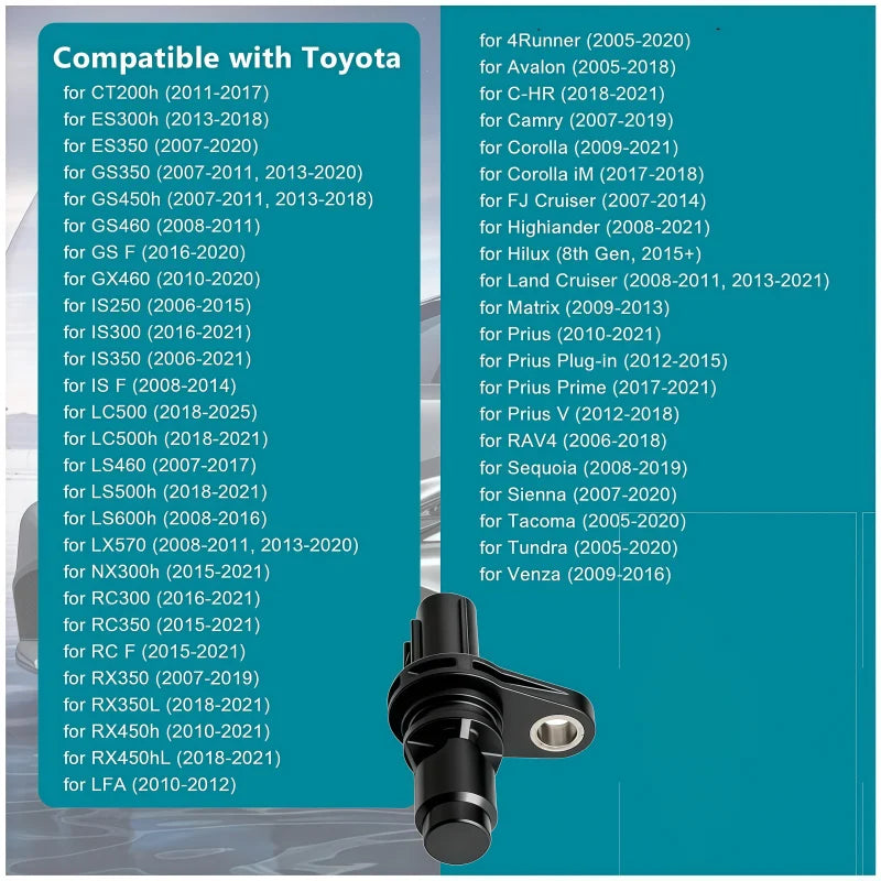Senzor de poziție a arborelui cu came pentru Toyota Lexus Camry Corolla Tacoma ES350