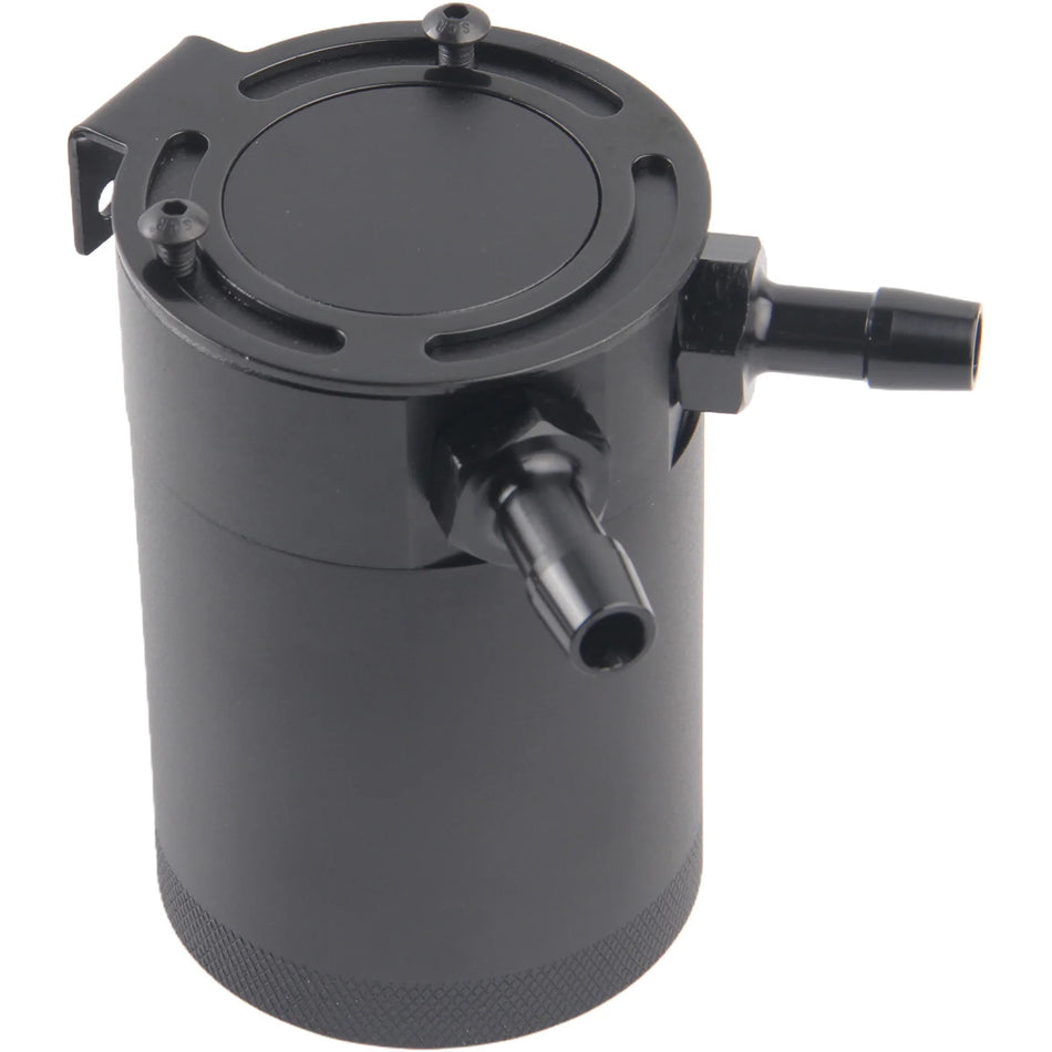 Récupérateur d'huile à double port en aluminium, universel 3/8 NPT, capacité de 180ml