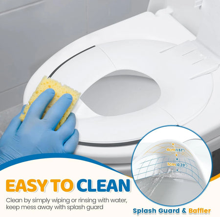 Foldable Toddler Toilet Seat &ndash; Portable Urine Barrier
