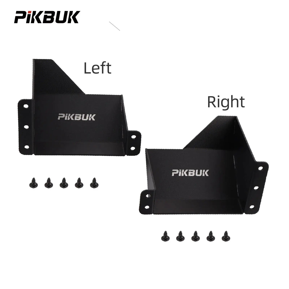 PIKBUK Dynamic Air Scoops For BMW N55 F20/F30 135i/235i/335i/435i Aluminum 1 Pair by InterCyprus Trading Ltd