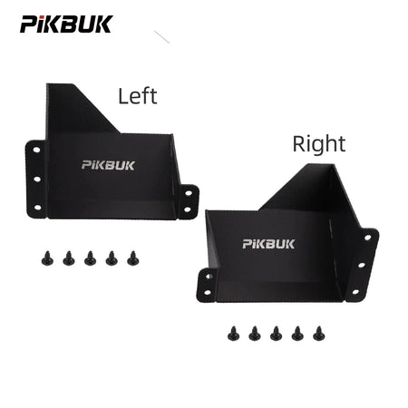 PIKBUK Dynamic Air Scoops For BMW N55 F20/F30 135i/235i/335i/435i Aluminum 1 Pair by InterCyprus Trading Ltd